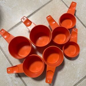 Vintage Tupperware measuring cups